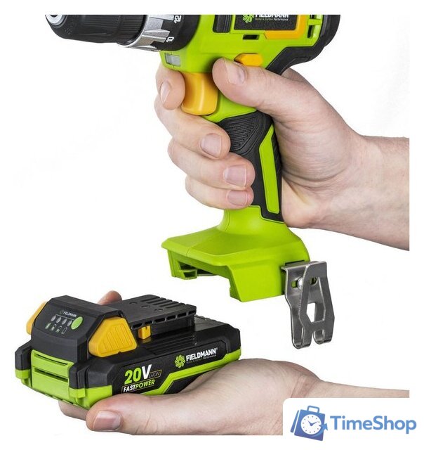 Ударная дрель-шуруповерт Fieldmann FDUV 70115-A (с 1-м АКБ, кейс) - Изображение №6 — Интернет-магазин Time-Shop