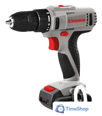 Дрель-шуруповерт Crown CT21052LH-1.5 BMC (с 2-мя АКБ, кейс) - Изображение №1 — Интернет-магазин Time-Shop
