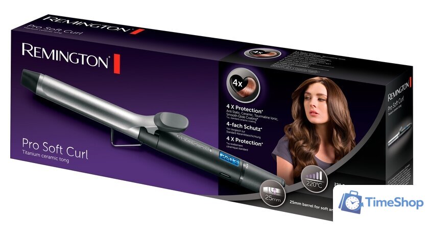 Круглая  плойка Remington CI6525 - Изображение №2 — Интернет-магазин Time-Shop