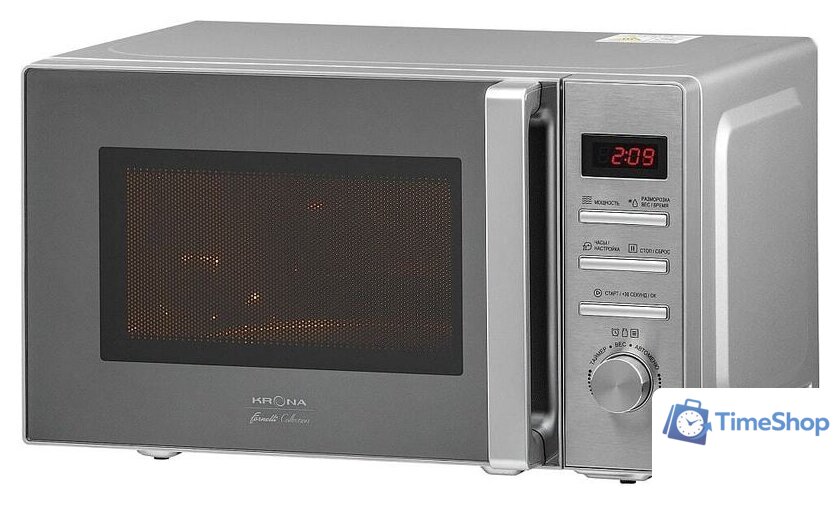 Микроволновая печь Krona Quantum 44 MR/IX - Изображение №5 — Интернет-магазин Time-Shop