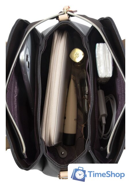 Женская сумка Bugatti Ella 49362002 (темно-коричневый) - Изображение №4 — Интернет-магазин Time-Shop