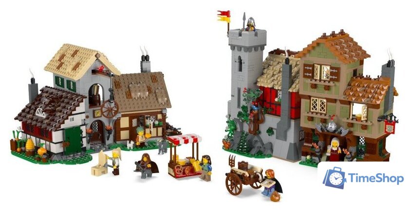 Конструктор LEGO Icons 10332 Средневековая городская площадь - Изображение №4 — Интернет-магазин Time-Shop