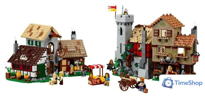 Конструктор LEGO Icons 10332 Средневековая городская площадь - Изображение №3 — Интернет-магазин Time-Shop