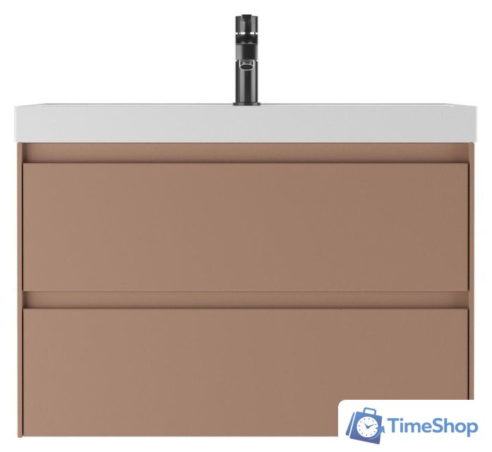  Домино Тумба под умывальник Unit 80 Verona В2 (мокко) - Изображение №2 — Интернет-магазин Time-Shop