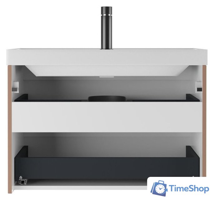  Домино Тумба под умывальник Unit 80 Verona В2 (мокко) - Изображение №4 — Интернет-магазин Time-Shop
