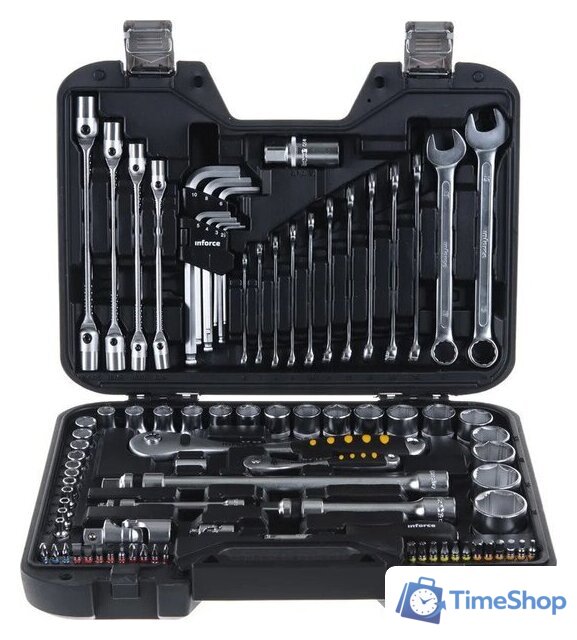 Универсальный набор инструментов Inforce 06-07-14 (85 предметов) - Изображение №1 — Интернет-магазин Time-Shop