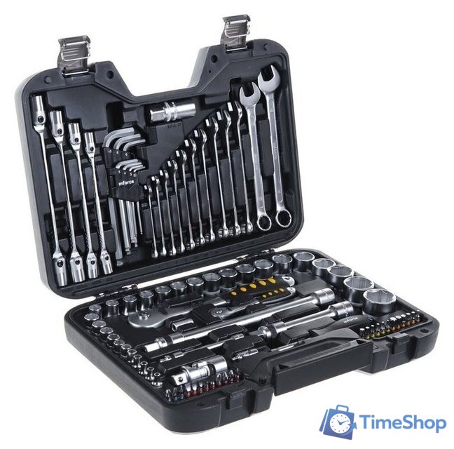 Универсальный набор инструментов Inforce 06-07-14 (85 предметов) - Изображение №2 — Интернет-магазин Time-Shop
