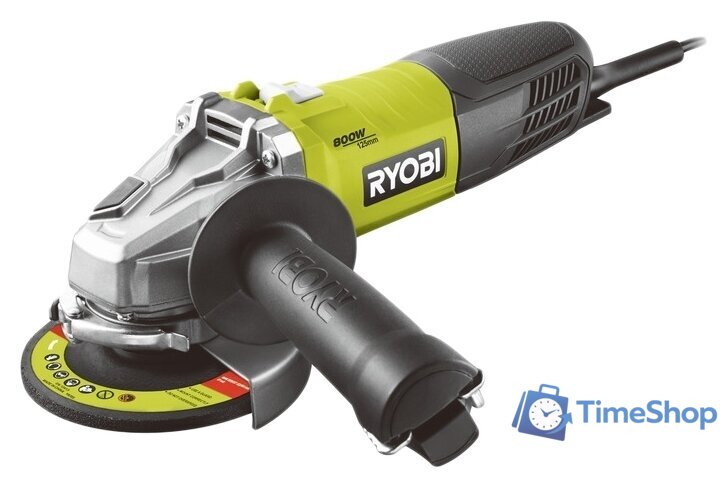 Угловая шлифмашина Ryobi RAG800-125G - Изображение №1 — Интернет-магазин Time-Shop