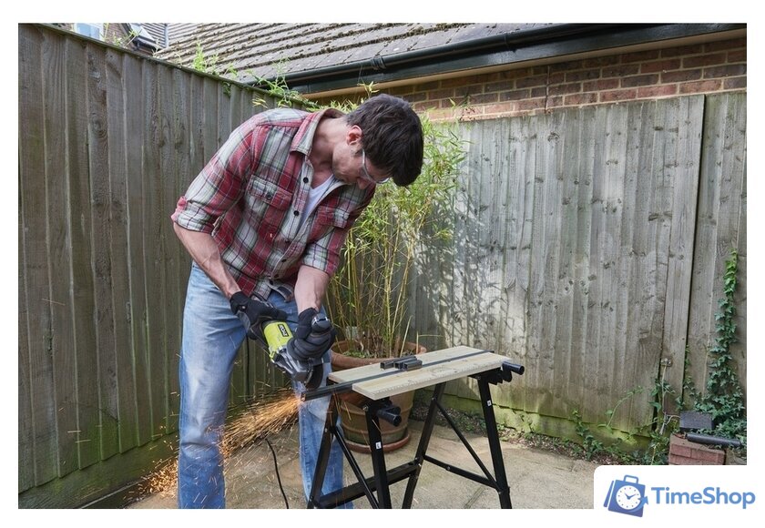 Угловая шлифмашина Ryobi RAG800-125G - Изображение №3 — Интернет-магазин Time-Shop