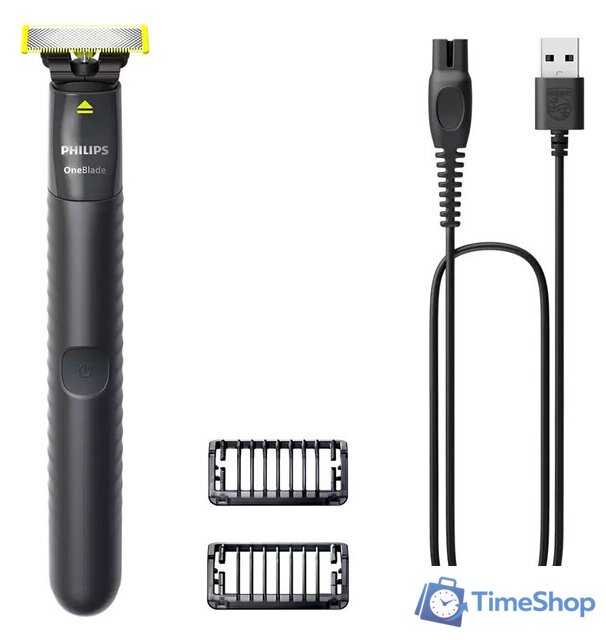 Триммер для бороды и усов Philips OneBlade Face QP1424/10 - Изображение №1 — Интернет-магазин Time-Shop