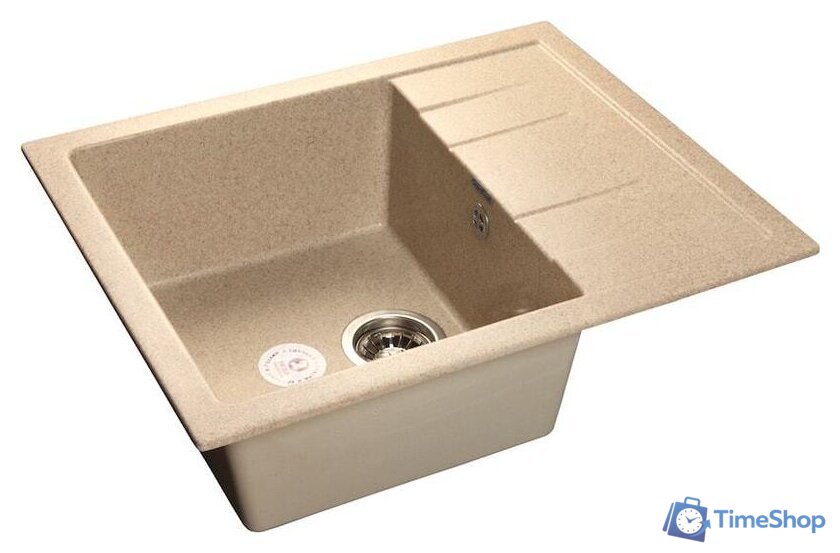 Кухонная мойка GranFest GF-Q650L (песочный) - Изображение №1 — Интернет-магазин Time-Shop