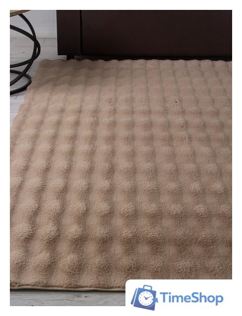 Ковер для жилой комнаты Pixel Bubble PX1001-STAN-CAMEL (1.6x2.3) - Изображение №4 — Интернет-магазин Time-Shop