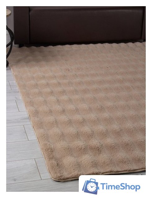 Ковер для жилой комнаты Pixel Bubble PX1001-STAN-CAMEL (1.6x2.3) - Изображение №5 — Интернет-магазин Time-Shop