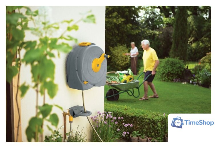 Катушка со шлангом Hozelock Wall Mounted Fast Reel 2496 (1/2