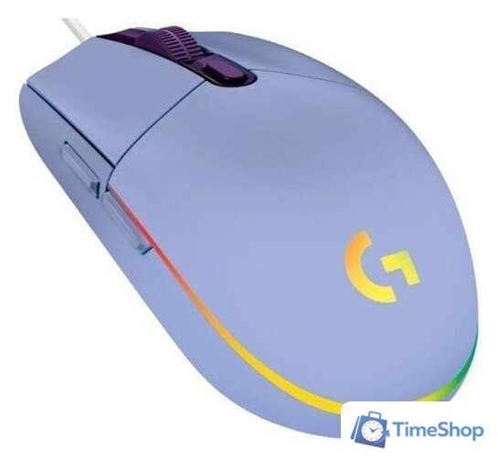 Игровая мышь Logitech G102 Lightsync (сиреневый) - Изображение №3 — Интернет-магазин Time-Shop