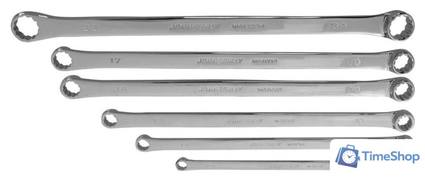 Набор ключей Jonnesway W61106S (6 предметов) - Изображение №2 — Интернет-магазин Time-Shop