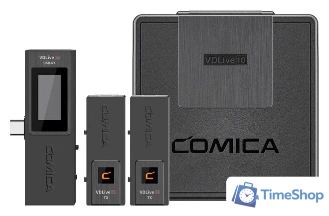 Радиосистема Comica VDLive10 USB (черный) - Изображение №1 — Интернет-магазин Time-Shop