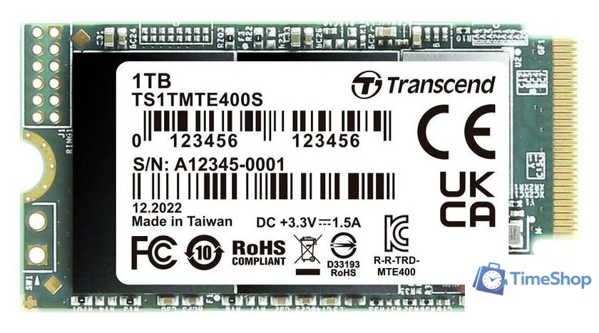 SSD Transcend 400S 1TB TS1TMTE400S - Изображение №1 — Интернет-магазин Time-Shop