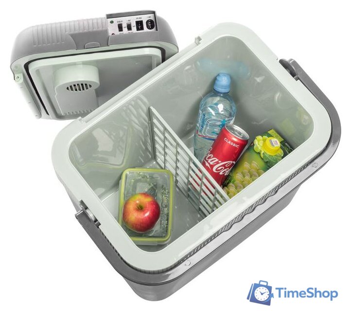 Термоэлектрический автохолодильник Sundays SN-32 32л (серый/белый) - Изображение №2 — Интернет-магазин Time-Shop