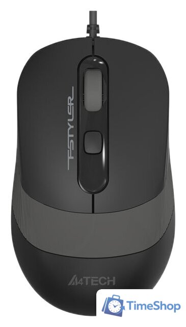 Мышь A4Tech Fstyler FM10 (черный/серый) - Изображение №1 — Интернет-магазин Time-Shop