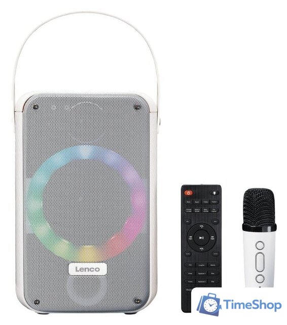 Беспроводная колонка Lenco BTC-060 (белый) - Изображение №1 — Интернет-магазин Time-Shop