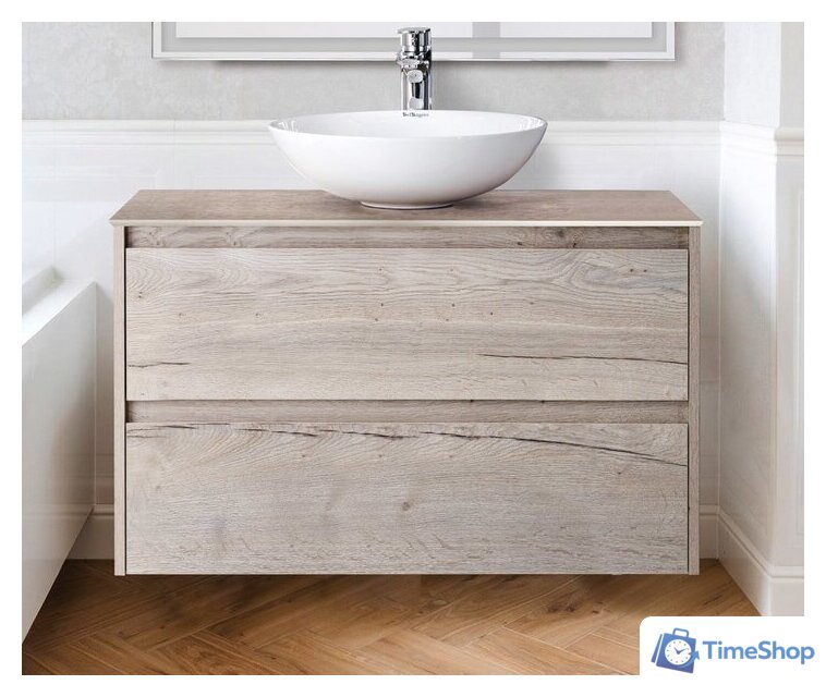  BelBagno Тумба под умывальник Kraft-800-2C-SO-RGB (rovere galifax bianco) - Изображение №4 — Интернет-магазин Time-Shop