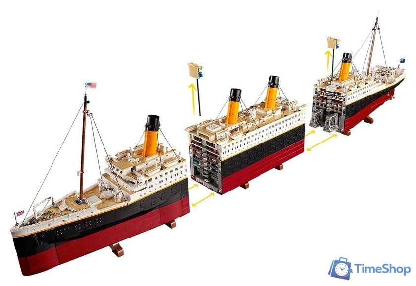 Конструктор LEGO Creator Expert 10294 Титаник - Изображение №7 — Интернет-магазин Time-Shop