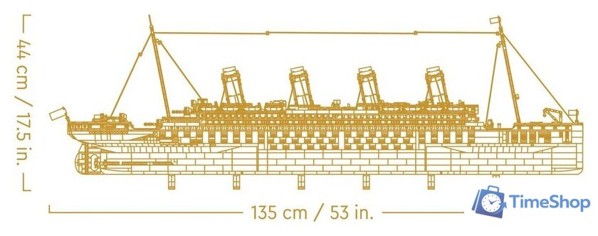 Конструктор LEGO Creator Expert 10294 Титаник - Изображение №38 — Интернет-магазин Time-Shop
