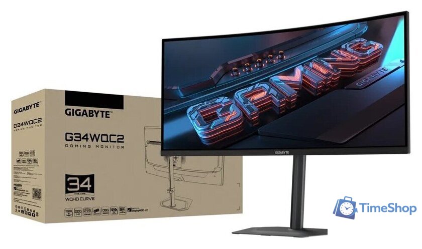 Игровой монитор Gigabyte G34WQC2 - Изображение №7 — Интернет-магазин Time-Shop
