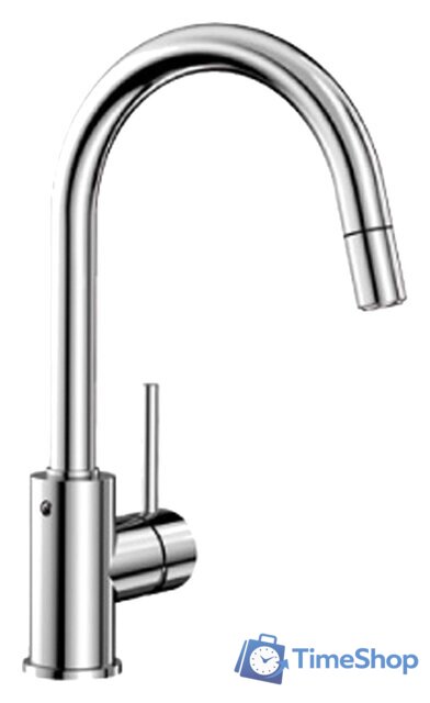 Смеситель Blanco Mida-S Silgranit (хром) [521454] - Изображение №1 — Интернет-магазин Time-Shop