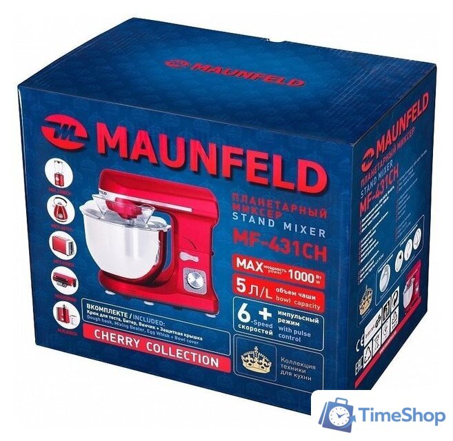 Планетарный миксер MAUNFELD MF-431CH - Изображение №10 — Интернет-магазин Time-Shop