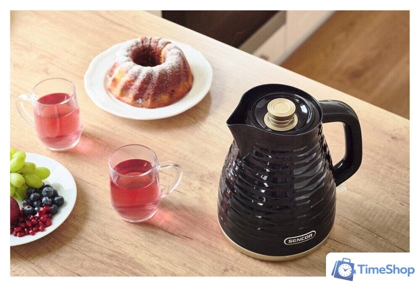 Электрический чайник Sencor SWK 7501BK - Изображение №10 — Интернет-магазин Time-Shop