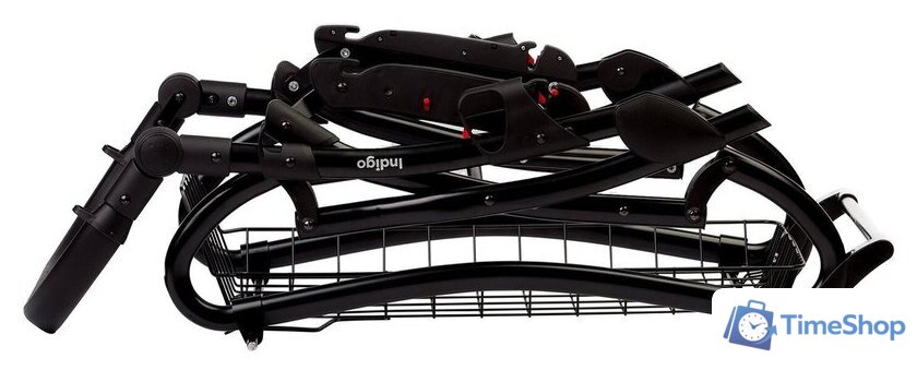 Универсальная коляска Indigo Barbara ECO Classic (2 в 1, be 01/шалфей кожа) - Изображение №6 — Интернет-магазин Time-Shop