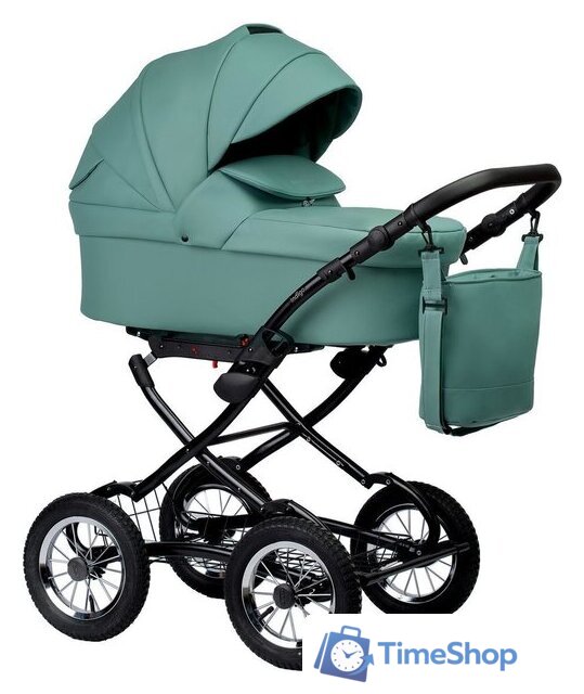 Универсальная коляска Indigo Barbara ECO Classic (2 в 1, be 01/шалфей кожа) - Изображение №1 — Интернет-магазин Time-Shop
