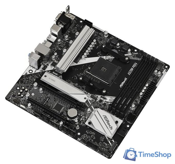 Материнская плата ASRock A520M Pro4 - Изображение №2 — Интернет-магазин Time-Shop