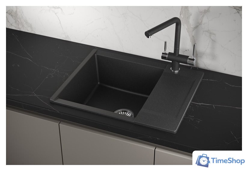 Кухонная мойка Granula ES-6202 (черный) - Изображение №4 — Интернет-магазин Time-Shop