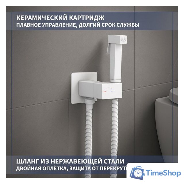 Гигиенический душ Lauter Rainix 21LT7713MW - Изображение №2 — Интернет-магазин Time-Shop