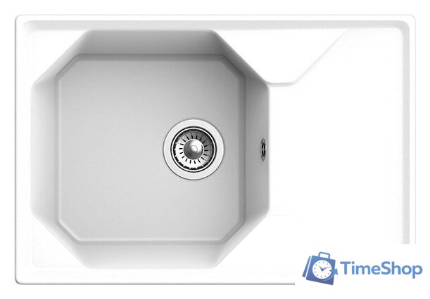 Кухонная мойка GranFest GF-U-740L (иней) - Изображение №2 — Интернет-магазин Time-Shop