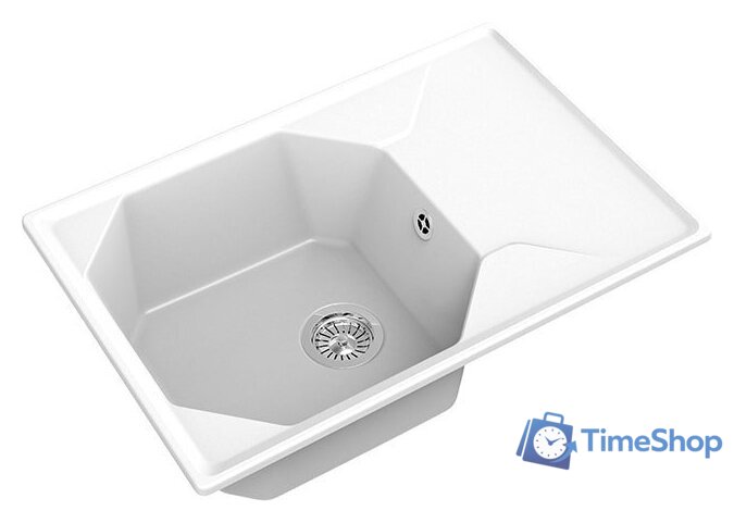 Кухонная мойка GranFest GF-U-740L (иней) - Изображение №1 — Интернет-магазин Time-Shop