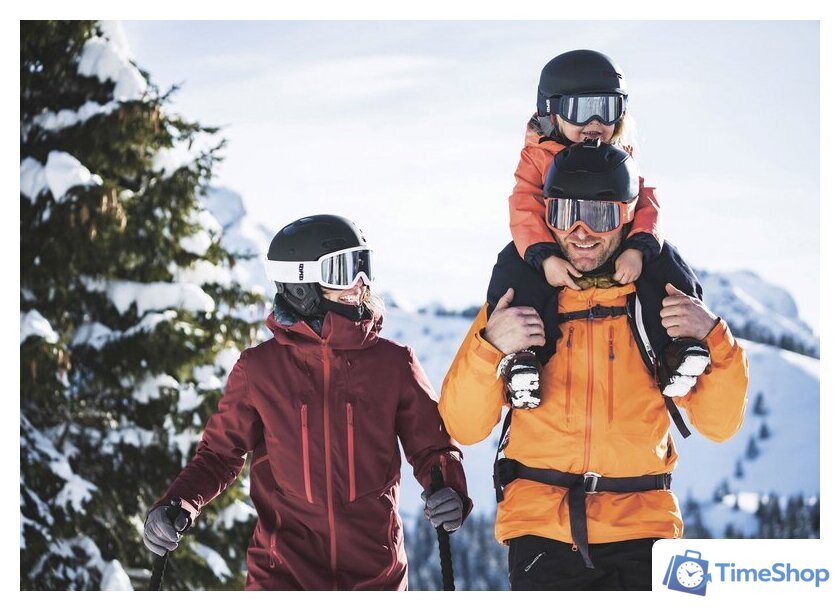 Горнолыжная маска (очки) Izipizi Adult L SSNOWSC60 L (р. 56-62, белый) - Изображение №4 — Интернет-магазин Time-Shop