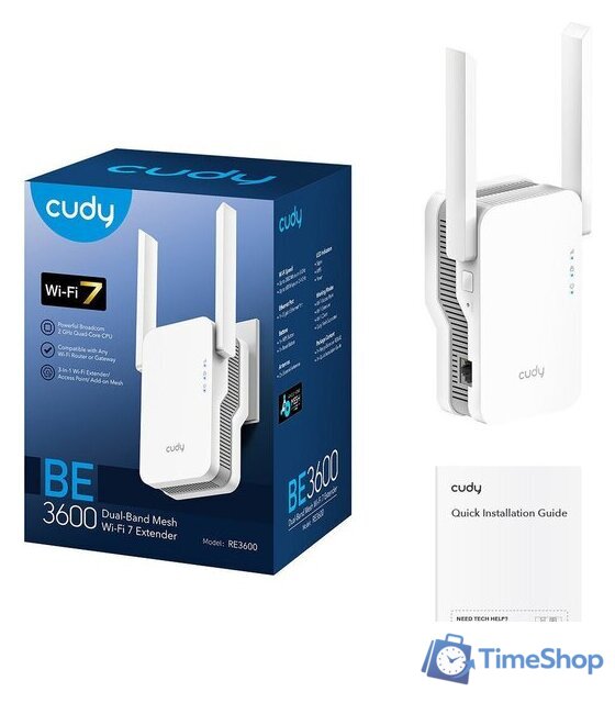 Усилитель Wi-Fi Cudy RE3600 1.0 - Изображение №5 — Интернет-магазин Time-Shop