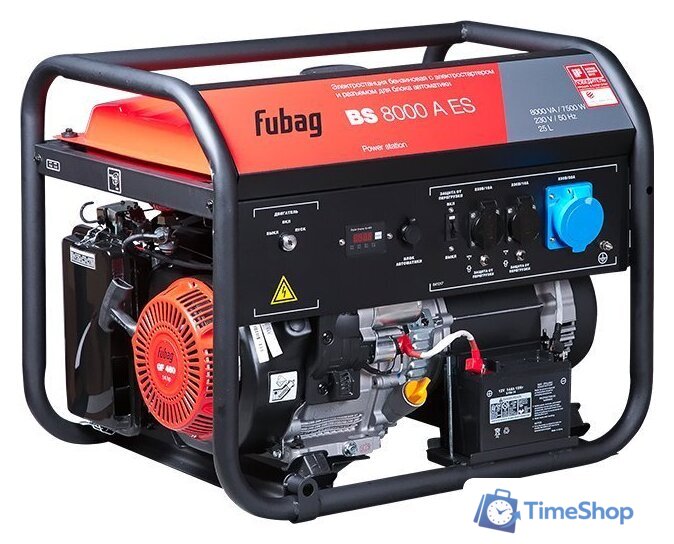 Бензиновый генератор Fubag BS 8000 A ES - Изображение №1 — Интернет-магазин Time-Shop
