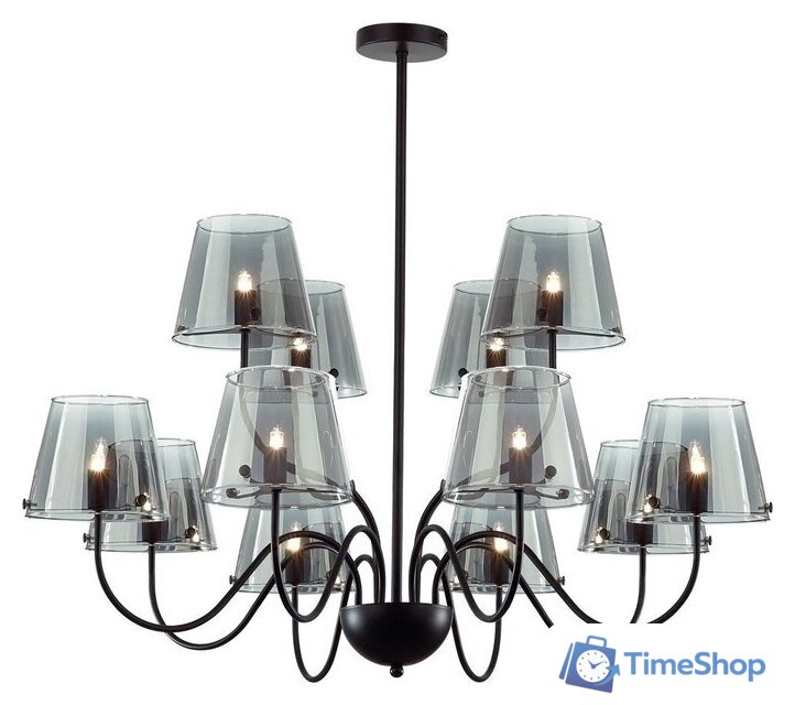 Люстра Lumion Smoky 6570/12C - Изображение №2 — Интернет-магазин Time-Shop