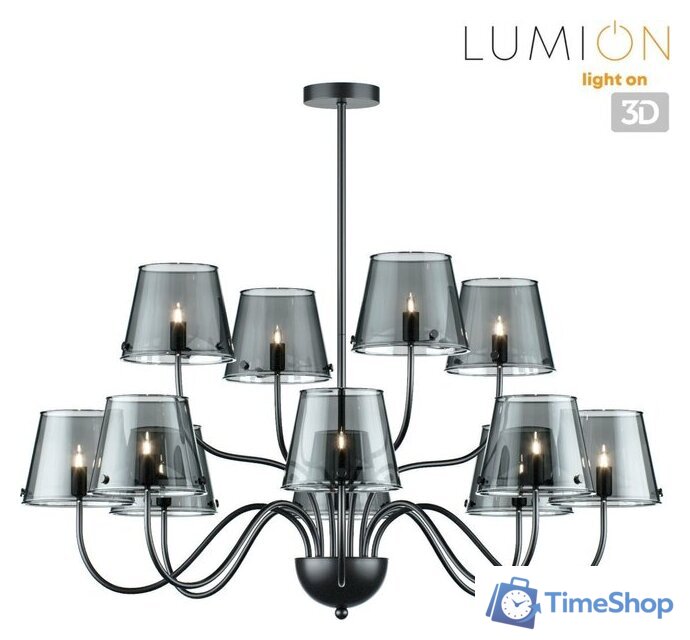 Люстра Lumion Smoky 6570/12C - Изображение №6 — Интернет-магазин Time-Shop