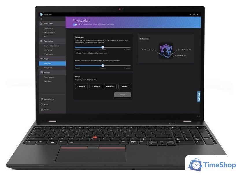 Ноутбук Lenovo ThinkPad T16 Gen 2 Intel 21HJS7QY00 - Изображение №7 — Интернет-магазин Time-Shop