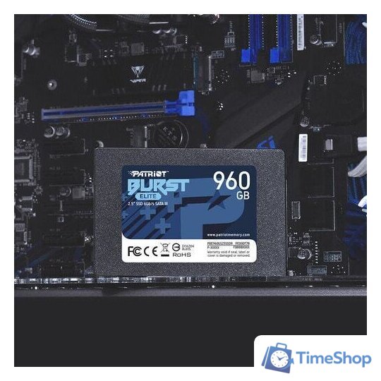 SSD Patriot Burst Elite 960GB PBE960GS25SSDR - Изображение №5 — Интернет-магазин Time-Shop