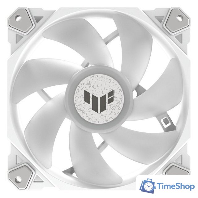 Комплект вентиляторов для корпуса с контроллером ASUS TUF Gaming TF120 ARGB Triple Fan Kit White Edition - Изображение №5 — Интернет-магазин Time-Shop