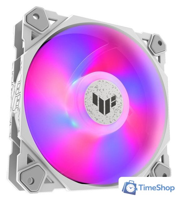 Комплект вентиляторов для корпуса с контроллером ASUS TUF Gaming TF120 ARGB Triple Fan Kit White Edition - Изображение №4 — Интернет-магазин Time-Shop
