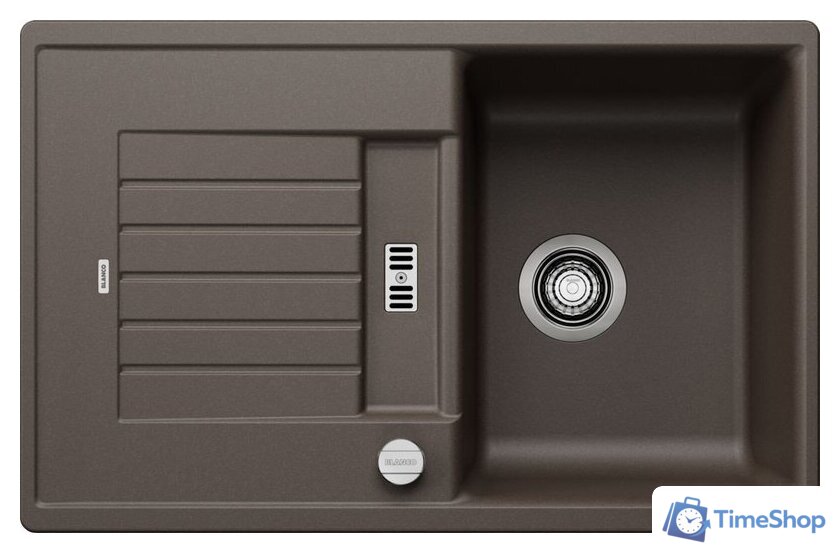 Кухонная мойка Blanco Zia 45 S 515069 (кофе, клапан-автомат) - Изображение №1 — Интернет-магазин Time-Shop