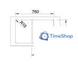 Кухонная мойка Blanco Zia 45 S 515069 (кофе, клапан-автомат) - Изображение №9 — Интернет-магазин Time-Shop